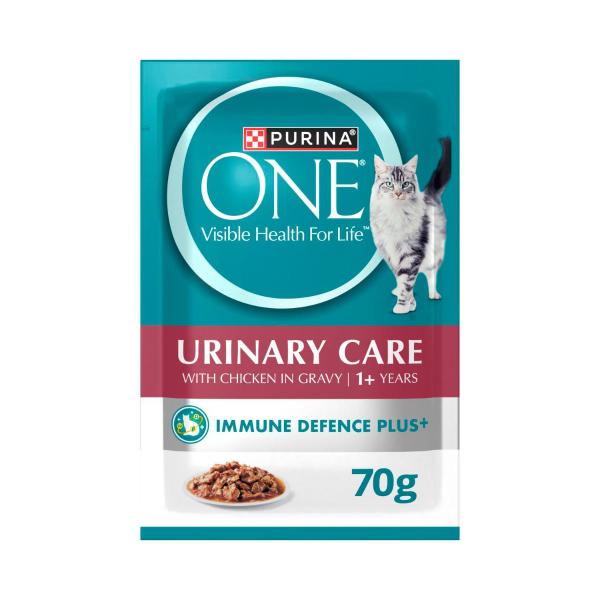 One Adult Urinary Health Track Cat Food With Chicken Pouch