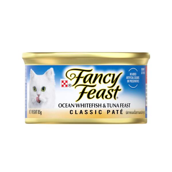 Classic Pate Ocean Whitefish Tuna Cat Food
