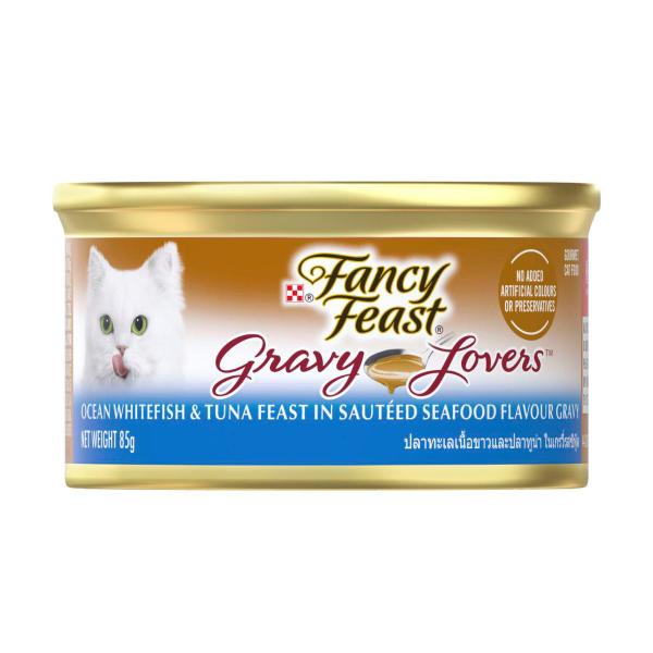 Gravy Lovers With Ocean Whitefish Tuna Cat Food