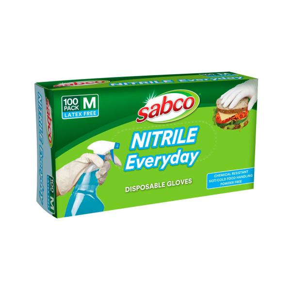 Nitrile Everyday Disposable Gloves Med