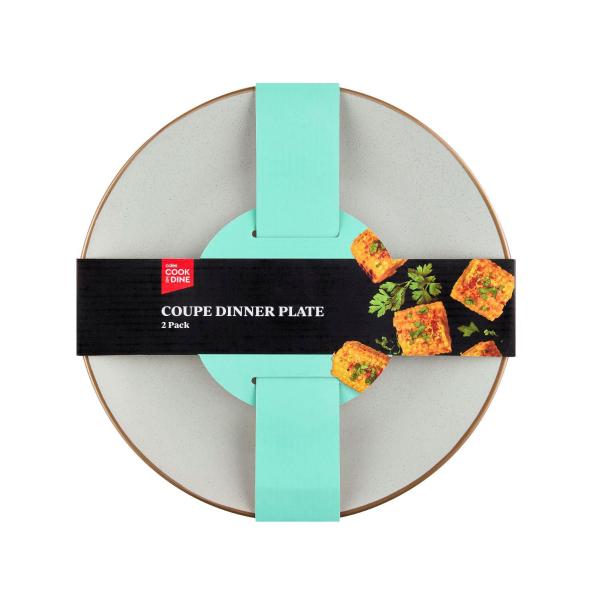 Coupe Dinner Plates