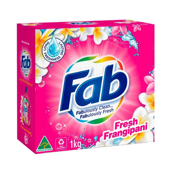 Laundry Powder Frangipani Top & Front