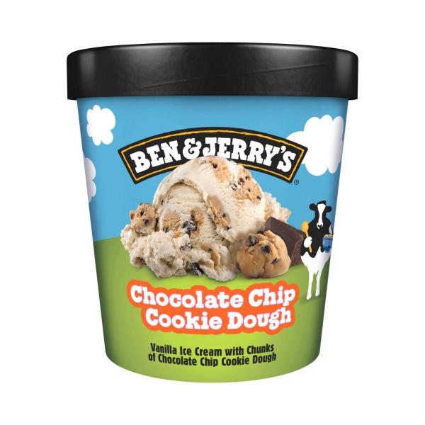 Chocolate Chip Cookie Dough Ice Cream Tub