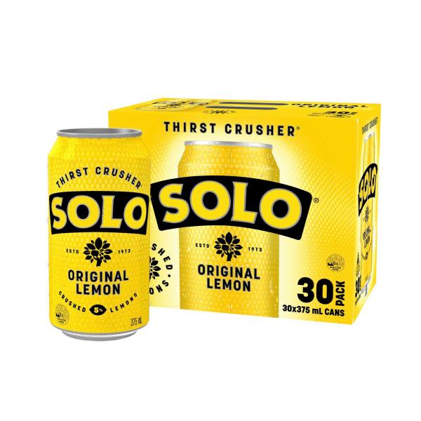 Thirst Crusher Original Lemon Soft Drink Cans Multipack 375ml