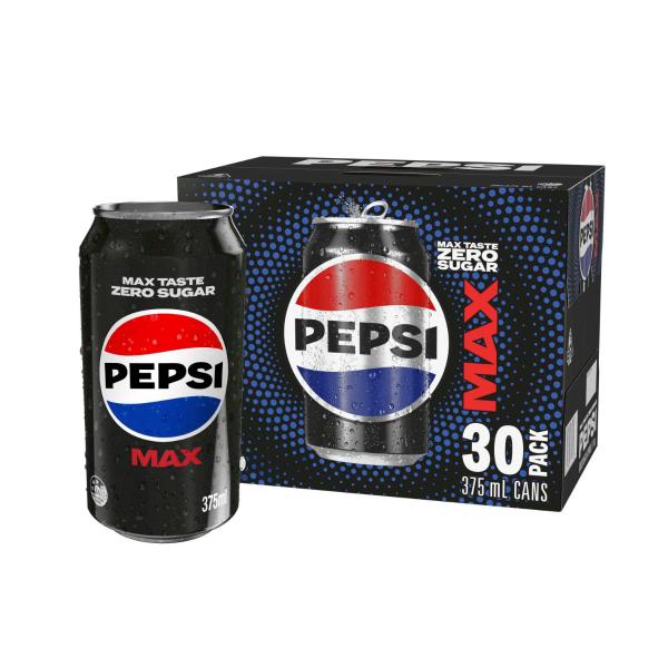 Max No Sugar Cola Soft Drink Cans Multipack 375ml