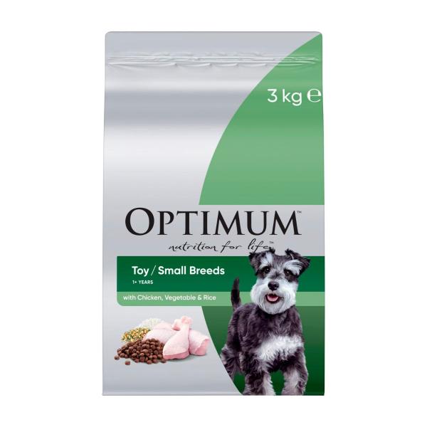 Adult Toy Small Breed Dry Dog Food With Chicken Vegetables & Rice