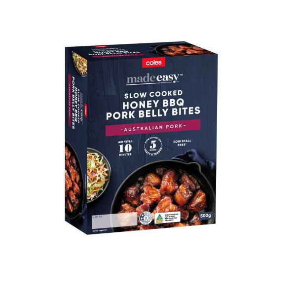 Slow Cooked Pork Belly Bites In BBQ Honey
