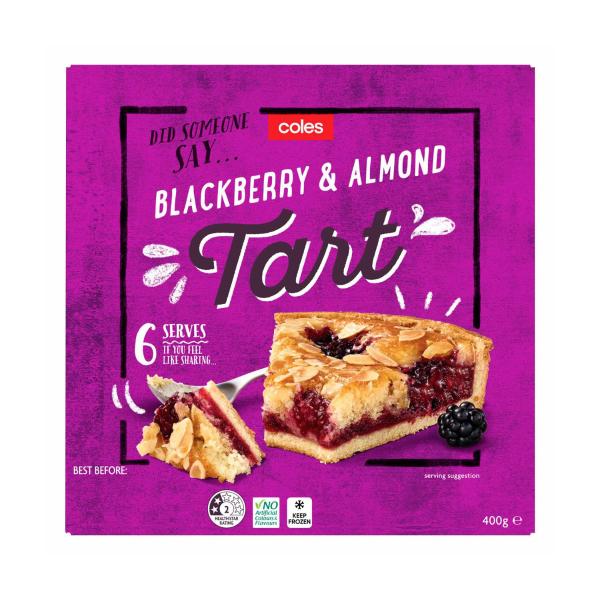 Blackberry & Almond Tart