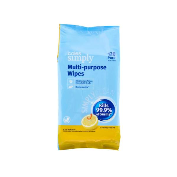 Lemon Biodegradable Wipes