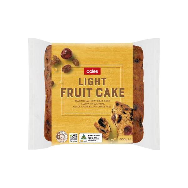 Light Fruit Cake