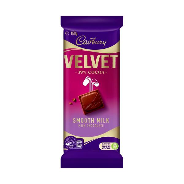 Dairy Milk Velvet Block Chocolate