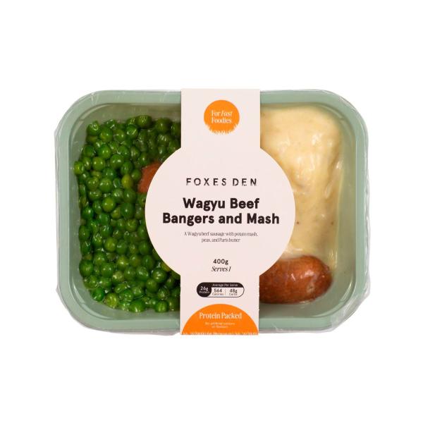Wagyu Beef Sausage With Mash
