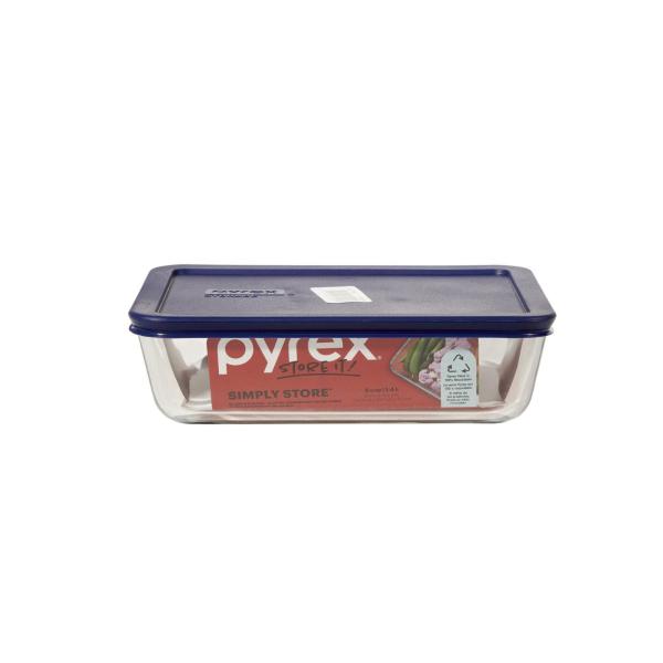 Simply Store Glass Rectangle Container 6 Cup