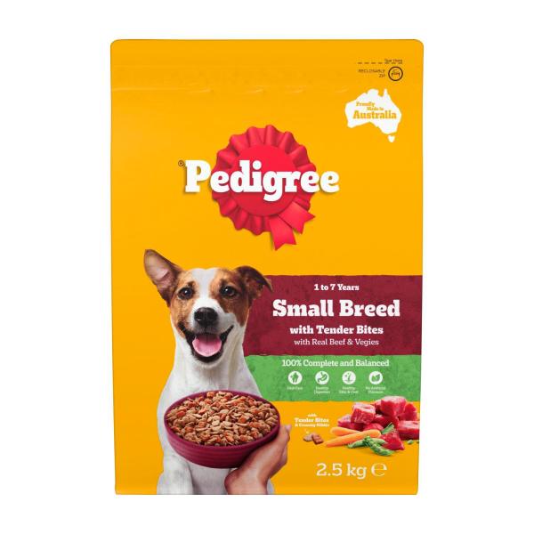 Real Beef With Vegies Small Breed Dry Dog Food