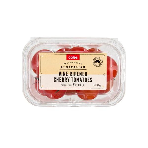 Tomatoes Cherry Vine Ripened