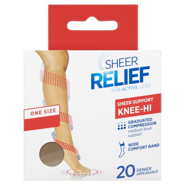 Knee Hi Pantyhose Osfa Assorted