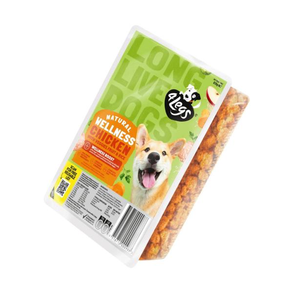 Natural + Wellness Boost With Chicken Vegies & Fruit Meatball Dog Food Trays