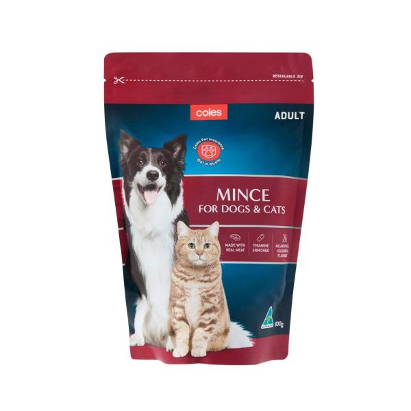 Adult Chilled Fresh Dog & Cat Food Mince