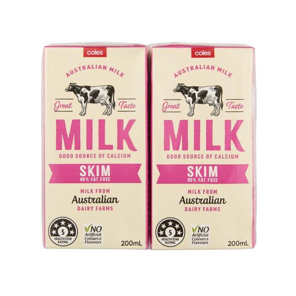 Multipack Skim Uht Milk 6 Pack