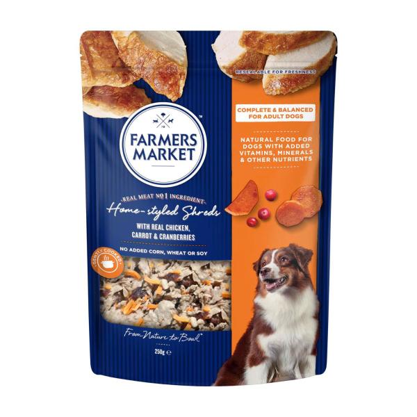 Adult Dog Food Homestyle Shreds With Chicken Carrot & Cranberries