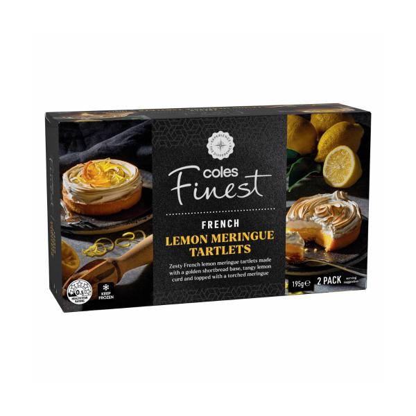French Lemon Meringue Tartlets 2 Pack