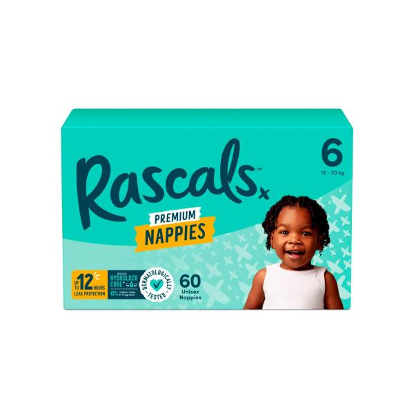 Premium Nappies Size 6 (15-20kg)