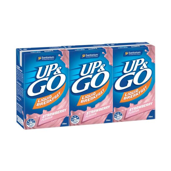 Liquid Breakfast Strawberry 3x250ml