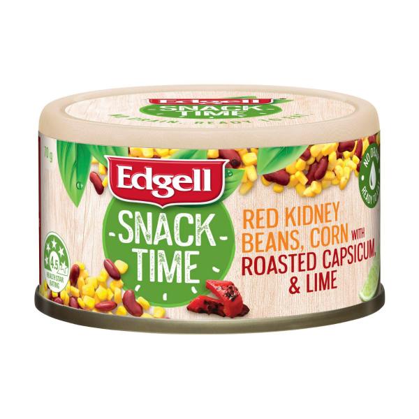 Snack Time Sweet Corn Red Kidney Beans Capsicum