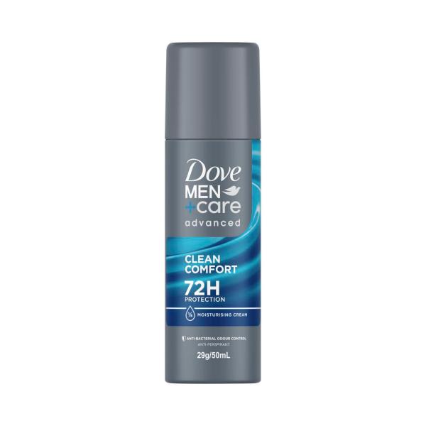 Men Deodorant Advanced 72hr Aerosol Clean Comfort Travel Pack