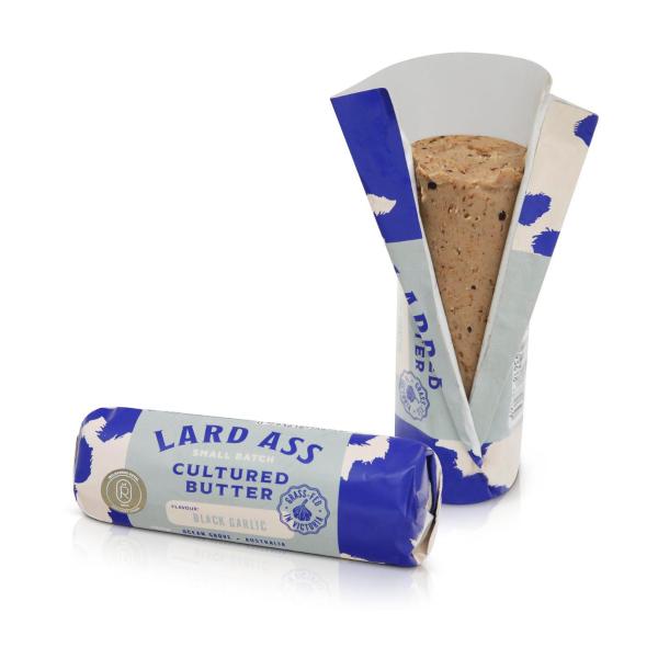 Black Garlic Cultured Butter