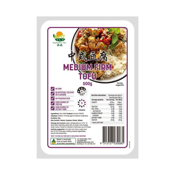 Medium Firm Tofu