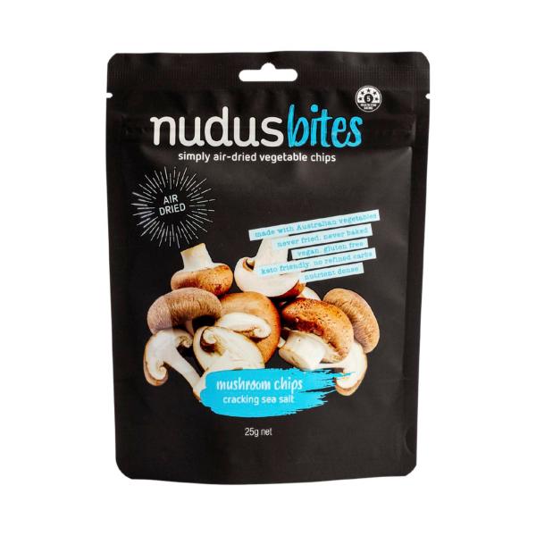 Mushroom Chips Cracking Seasalt