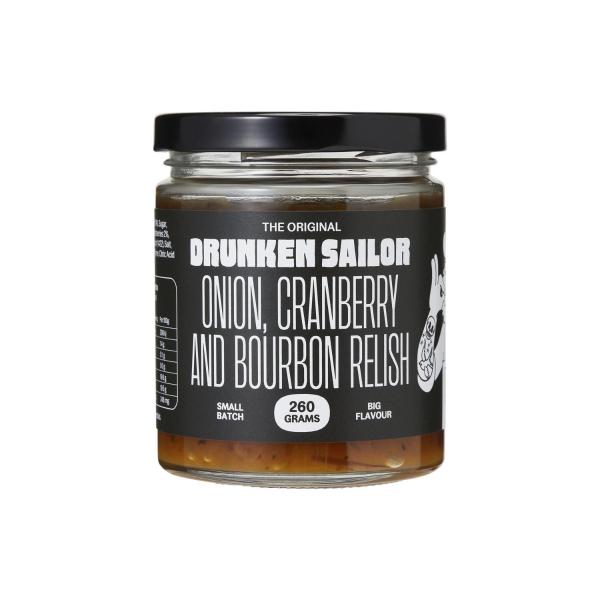 Onion Cranberry & Bourbon Relish