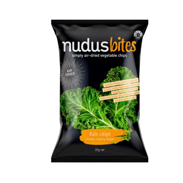Bites Kale Chips Cheezy Vegan