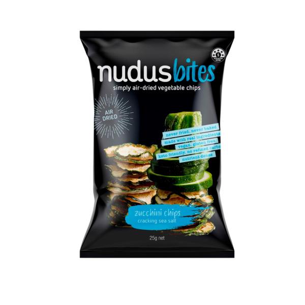 Bites Zuchinni Chips Cracking Seasalt