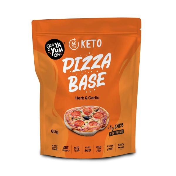 60 Sec Keto Pizza Base - Herb & Garlic