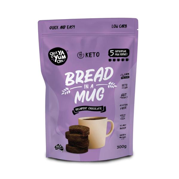 90 Sec Keto Bread In A Mug Mix - 5xmug Serves - Decadent Chocolate