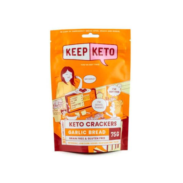 Garlic Bread Crackers