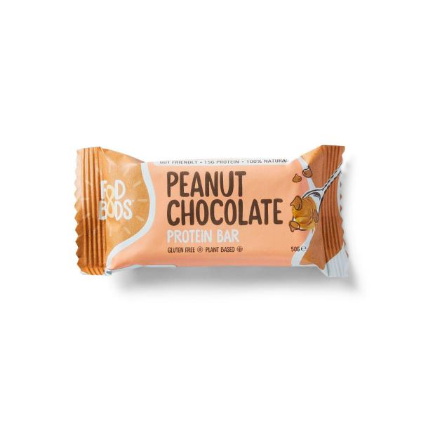 Gut Friendly Protein Bar Peanut Chocolate