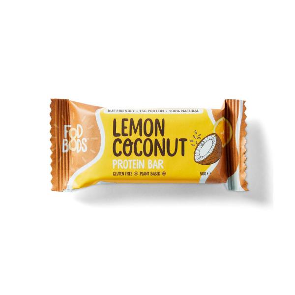 Gut Friendly Protein Bar Lemon Coconut