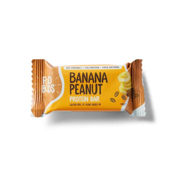 Gut Friendly Protein Bar Banana Peanut