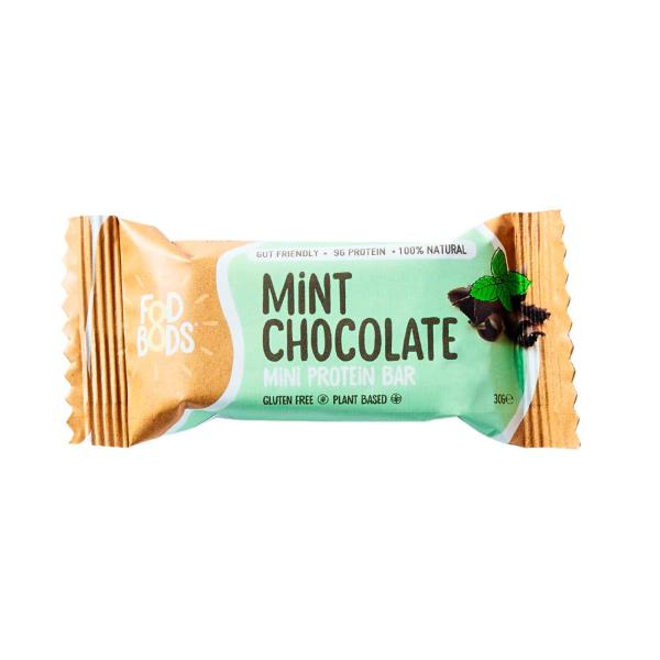 Gut-friendly Protein Bars Mint Choc
