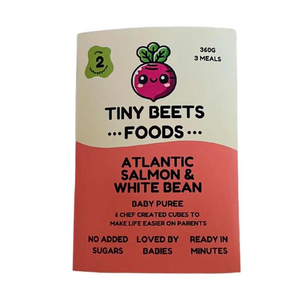 Baby Food Salmon White Bean & Carrot