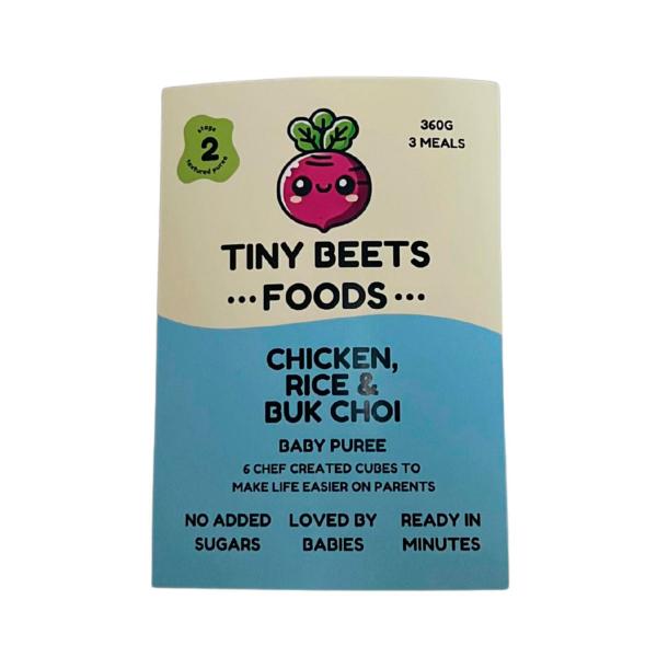 Baby Food Chicken Rice & Buk Choi