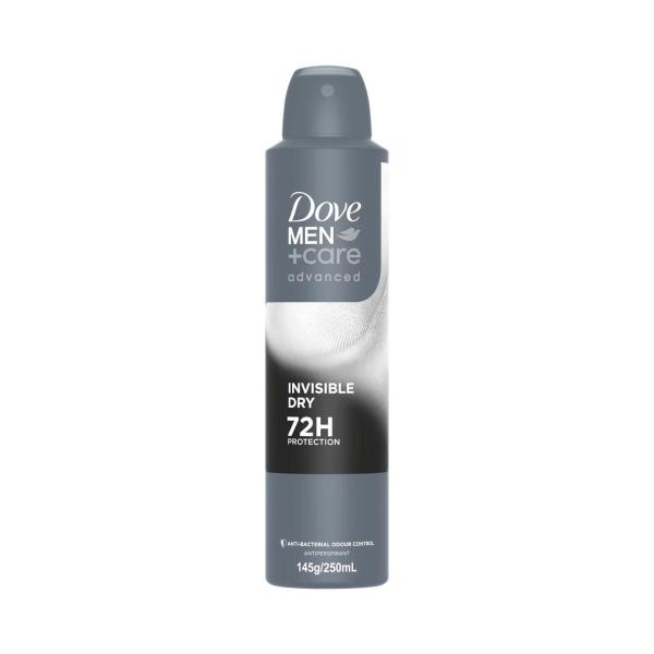 Men Deodorant 72hr Advanced Aerosol Invisible Dry