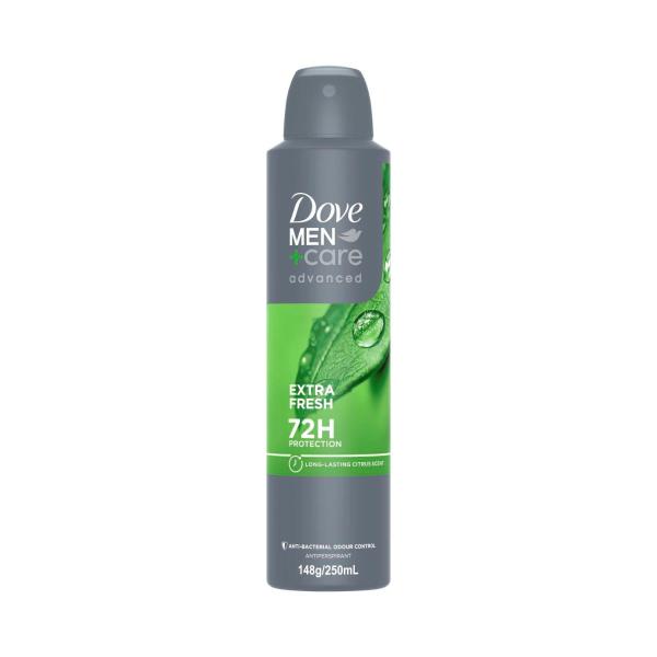 Men Deodorant Advanced 72hr Aerosol Extra Fresh