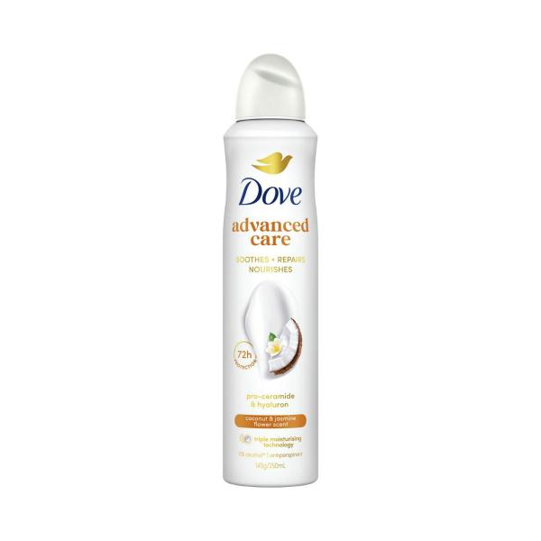 Women Deodorant Advanced 72hr Aerosol Coconut & Jasmine