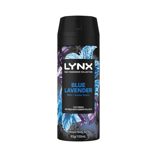 Fine Fragrance Deodorant Body Spray Blue Lavender