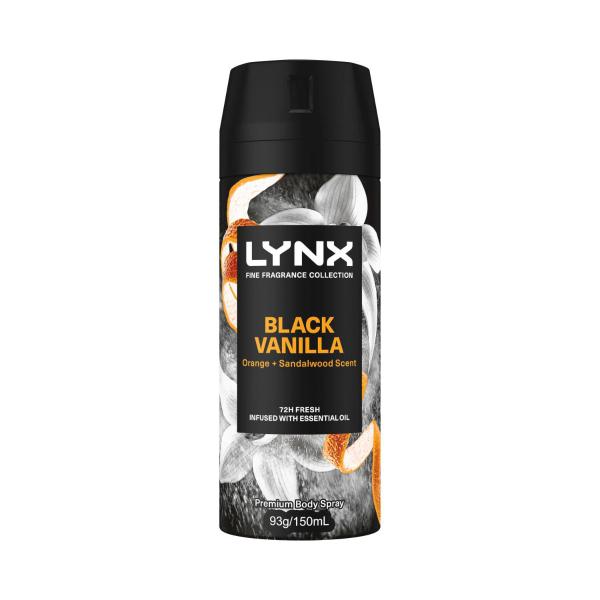 Fine Fragrance Deodorant Body Spray Black Vanilla