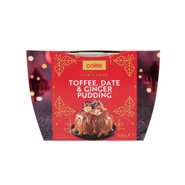 Christmas Toffee Date And Ginger Pudding